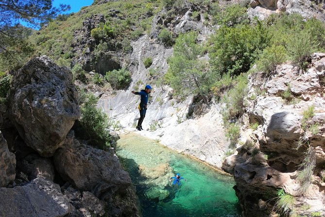 Canyoning Rio Verde from Nerja - Pack for wet rock, not the beach