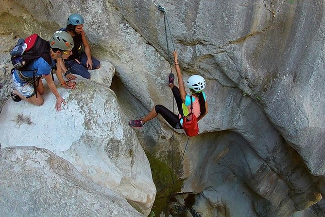 Canyoning Skurda River - Extreme adventure in Kotor City - The one-hour climb through Špiljari