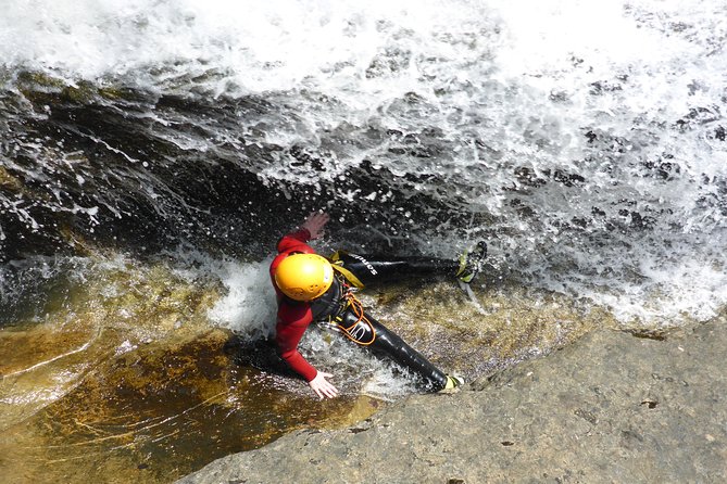 Canyoning Starzlachklamm - The water sections: jumps, slides, and rock pools