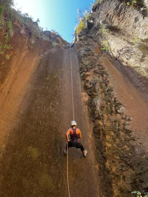 Canyoning Tenerife: Canyoning Los Arcos la Orotava - Four and a half hours inside Los Arcos de Chimoche