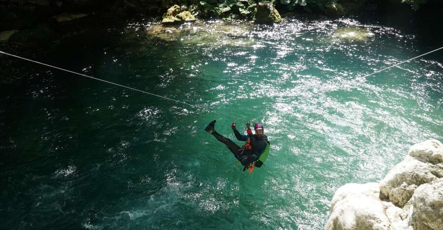 Canyoning Tour in Subiaco - A canyoning day trip with a Roman surprise