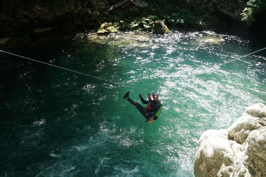 Canyoning Tour in Subiaco - The 30-minute briefing and preparation