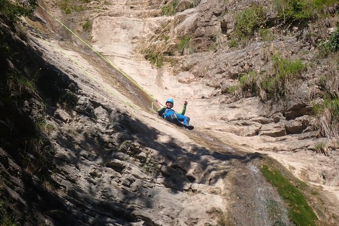 Canyoning "Vione" - advanced Canyoningtour also for sportive beginner - What advanced means on this route