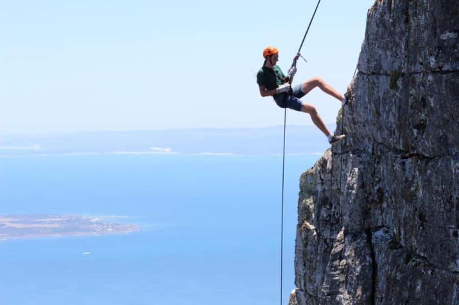 Cape Town: Table Mountain Abseiling Experience - The safety briefing and equipment