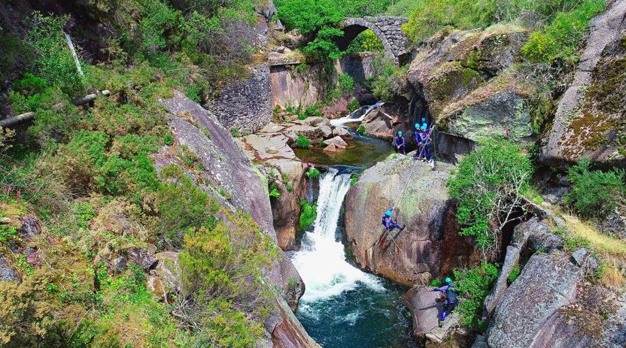 Castro Laboreiro: Water Canyoning Tour - The safety briefing sets the tone