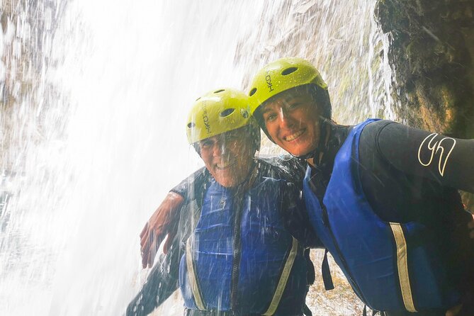 Cetina River Extreme Canyoning Adventure from Split or Zadvarje - Swimming and cliff jumping below the waterfall