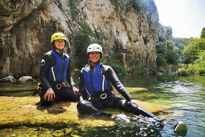 Cetina River Extreme Canyoning Adventure from Split or Zadvarje - The second 20-meter rappel