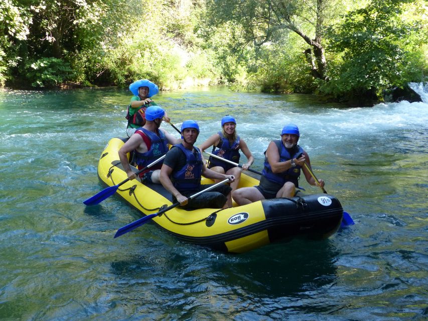 Cetina River: Rafting and Cliff Jumping Tour - Swimming stops and the cold cave