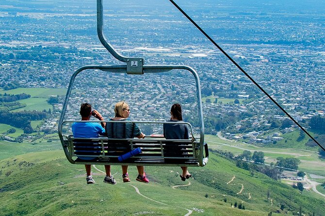 Chairlift Sightseeing Pass at the Christchurch Adventure Park - Riding the 1.8-kilometre chairlift