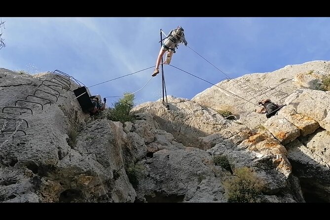 Climbing the John Hogbin Via Ferrata with Lunch - The 550-meter John Hogbin route