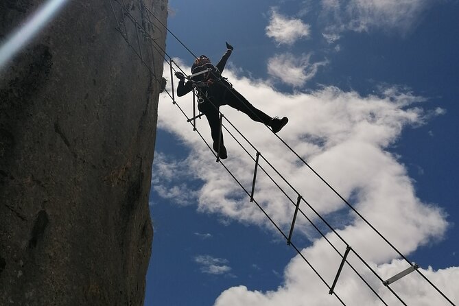 Climbing the John Hogbin Via Ferrata with Lunch - Views over Zafarraya Valley