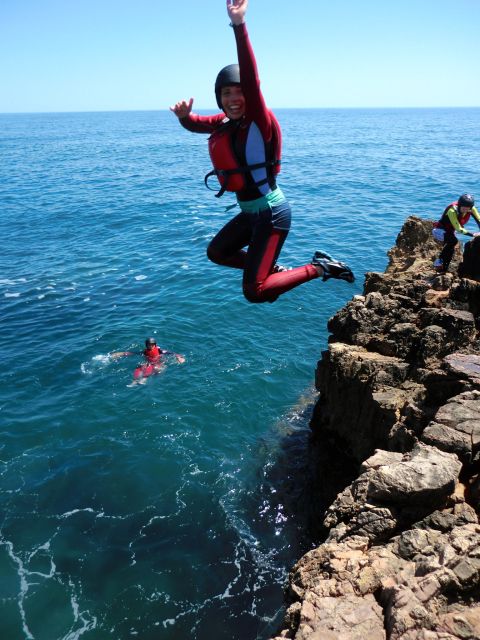 Coasteering Algarve: Cliff Jump, Swim & Climb in Sagres - Sea caves and grottoes near Ingrina