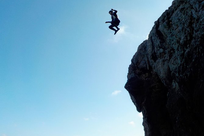 Coasteering and Cliff Jumping Near Lagos - The climb back along the coastal path