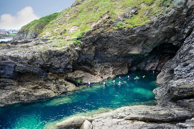 Coasteering Experience in Newquay - The jumps and the adrenaline level