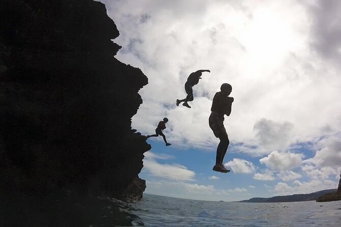 Coasteering Geopark Adventure In Torquay - Jumps, sea caves, and the adrenaline factor