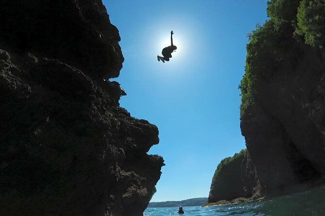 Coasteering Geopark Adventure In Torquay - Getting kitted up for the sea