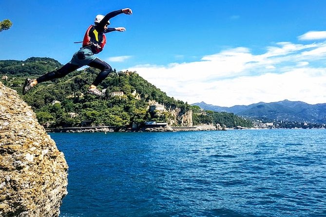Coasteering Portofino - Fitness, swimming ability, and age limits