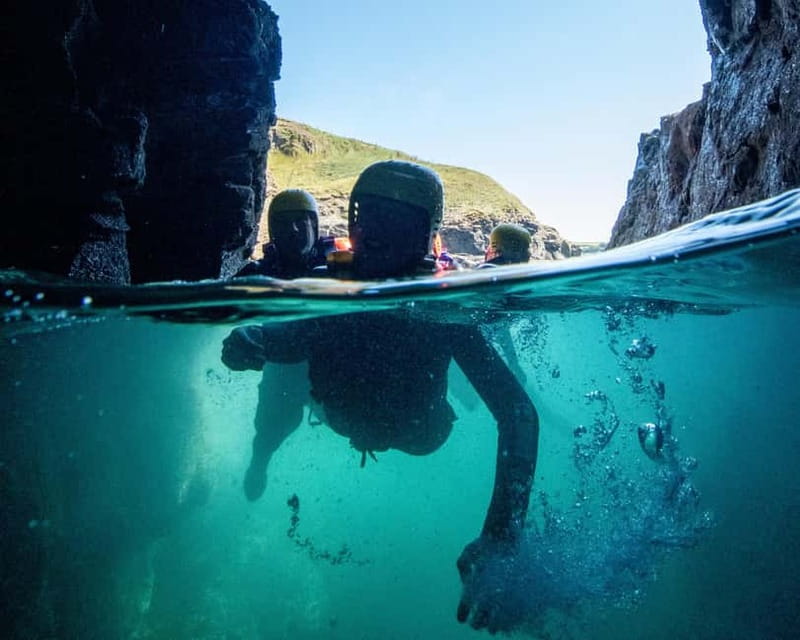 Cornwall: Coasteering & Cliff Jumping Adventure - A safety briefing that sets the tone