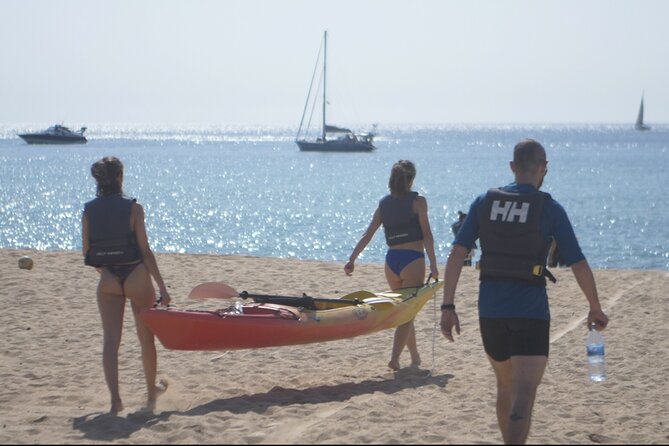 Costa Brava: Kayak, Snorkel, Photos, Lunch, Beach & Cliff Jump! - Snorkeling, cliff jumping, and choosing your comfort level