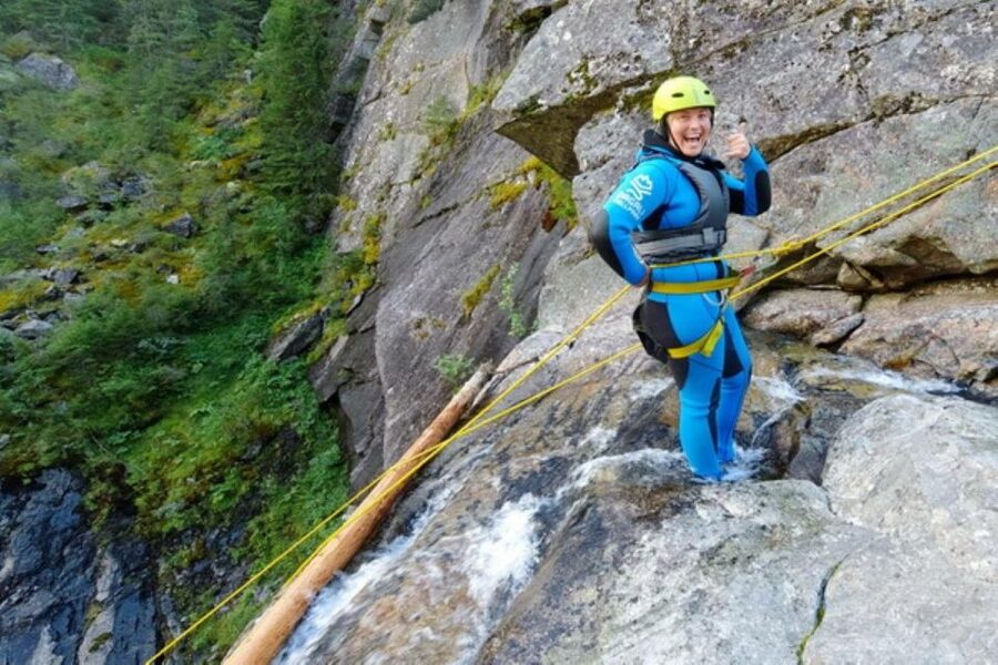 Dagali: Extreme Canyoning Experience - How demanding is the 180-meter descent?
