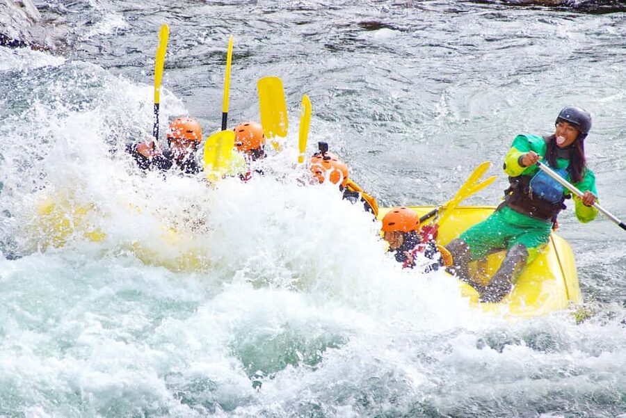 Dagali: Extreme Rafting Experience - The main rafting run and its named rapids