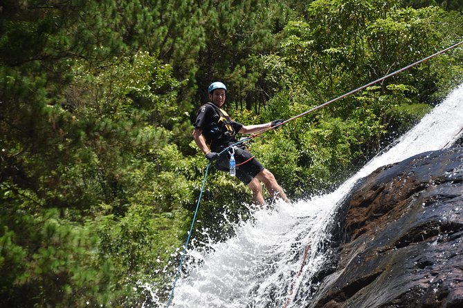 Dalat Canyoning Day Trip - The 7-meter free jump into the water