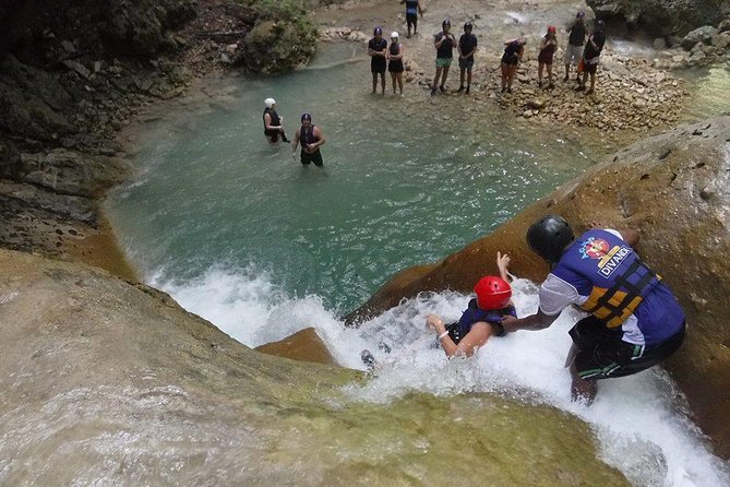 Damajagua Waterfalls Adrenalin Adventure Amber Cove-Taino Bay - Key points at a glance