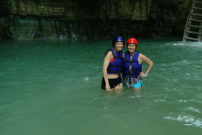 Damajagua Waterfalls Adrenalin Adventure Amber Cove-Taino Bay - Sliding and jumping through the waterfall course
