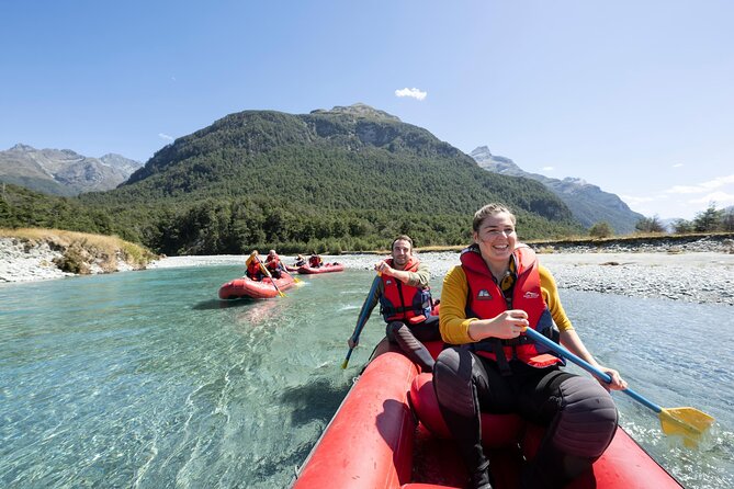 Dart River Canoe and Jet Boat Experience from Queenstown - Switching from speed to a three-person funyak
