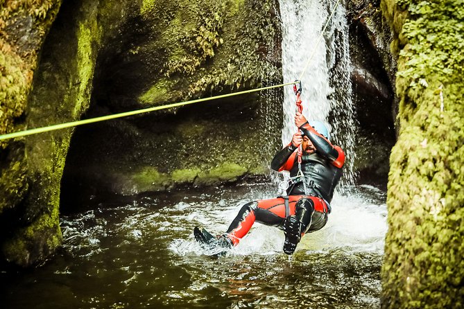 Dollar Falls Canyoning Trip - From Edinburgh Waverley to the Ochil Hills