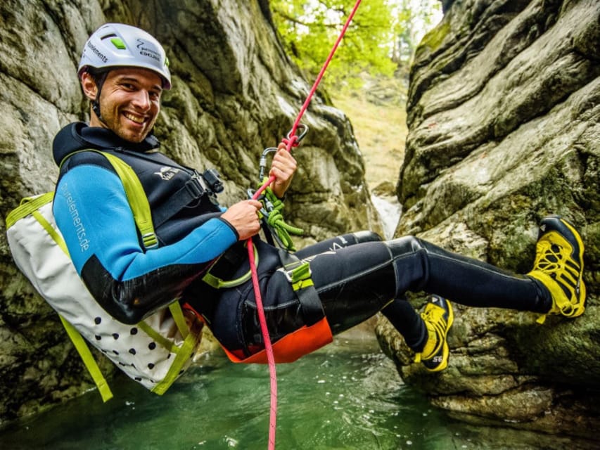 Dornbirn: Kobelach Canyon Exploration and Abseiling Tour - Alpine pools, slides, and the final exit