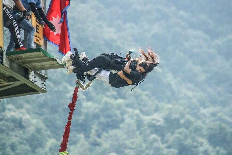 Double Dare: Tandem Bungee Adventure - The return transfer and the end of the outing