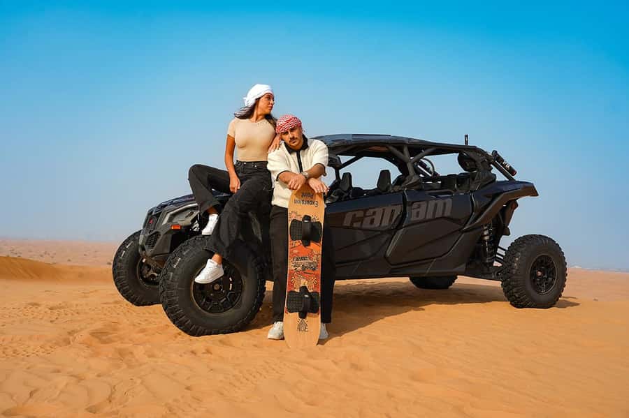 Dubai: Extreme Can-Am Buggy Desert Safari Adventure - Red dunes, photo stops, and the chance to open the throttle