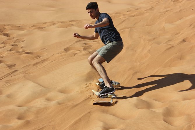 Dubai: Extreme Red Dune Buggy Desert Safari Adventure - Choosing the camp and BBQ evening