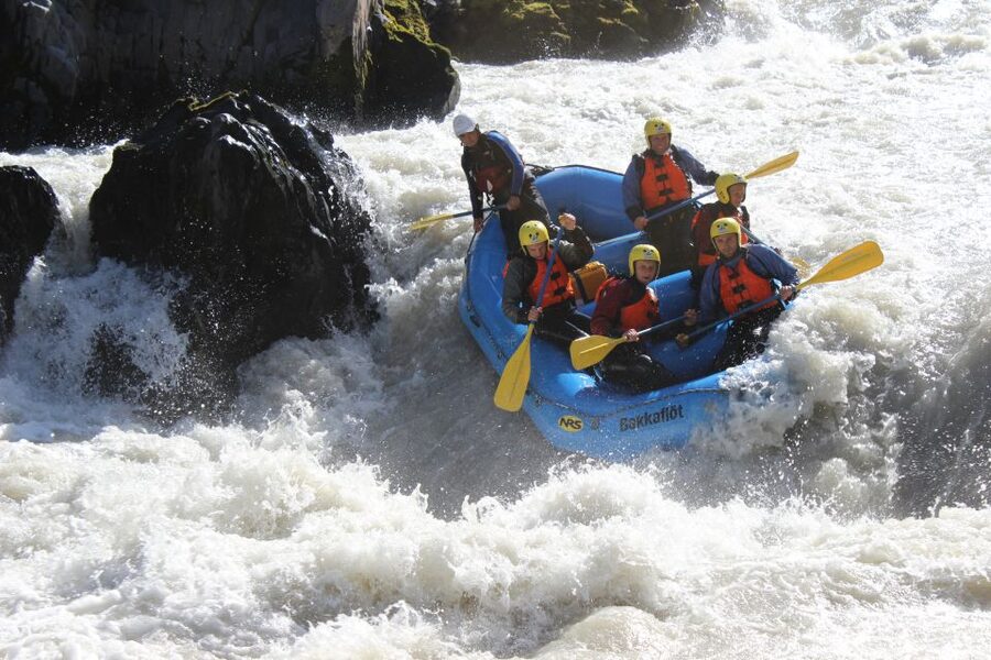 East Glacial River Extreme Rafting - Riding 16 kilometers through the East Glacial canyon