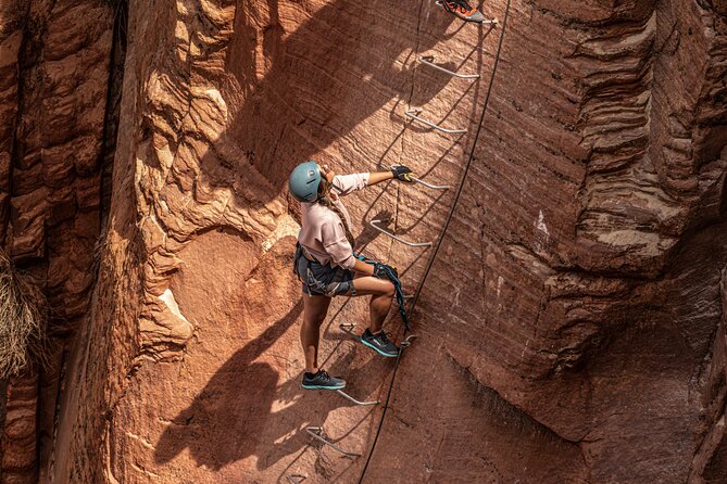 East Zion Elk Heart Cliffs Via Ferrata and Rappelling (3Hr) - Why East Zion Makes a Good Climbing Base