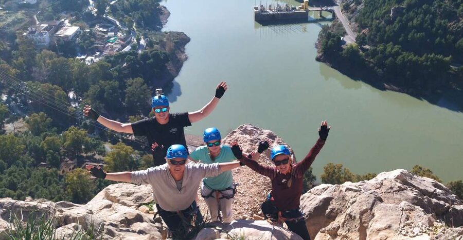 El Chorro: Climb Via Ferrata at Caminito del Rey - Getting fitted and learning the safety system