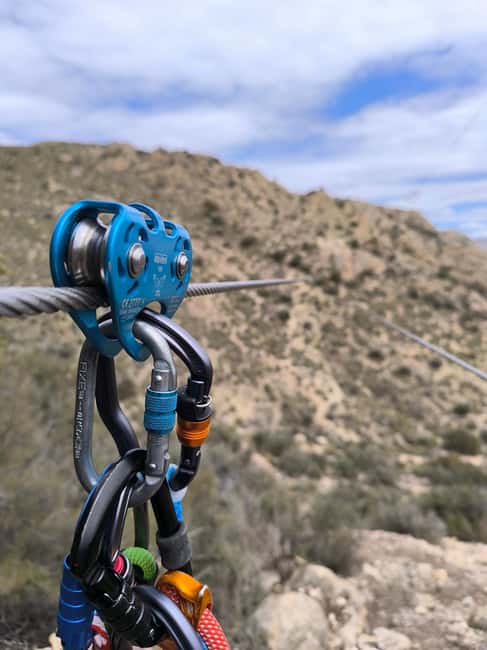Elda: El Bolón via ferrata with zipline and abseiling - Key points to know before you book
