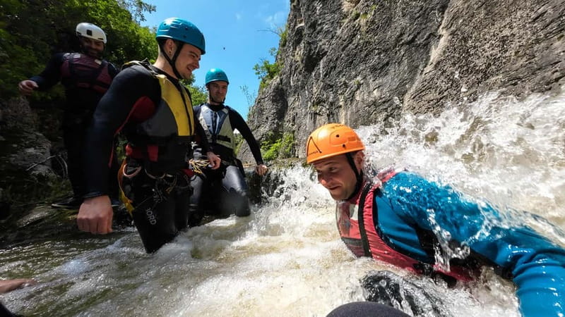 Emen: Canyoning at Negovanka Gorge w/ Optional Free Camping - Key points at a glance