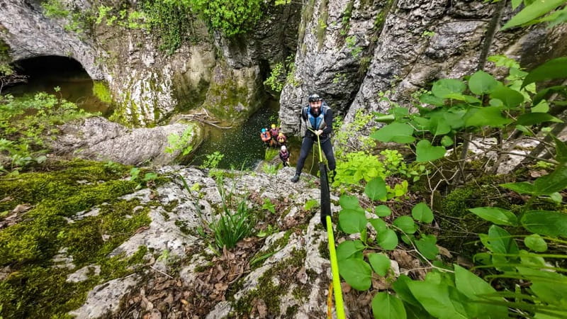 Emen: Canyoning at Negovanka Gorge w/ Optional Free Camping - What the Negovanka Gorge outing is really like