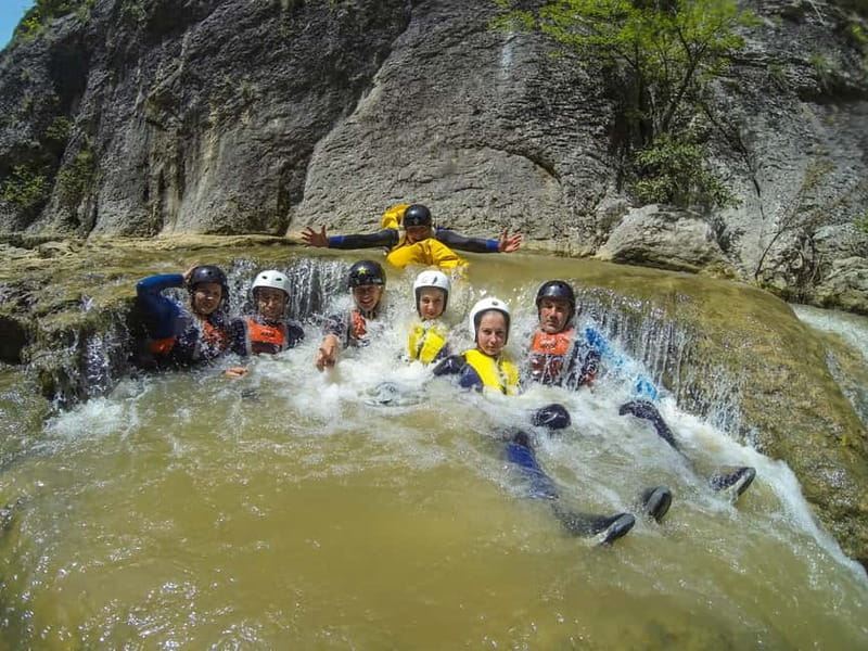 Emen: Canyoning at Negovanka Gorge w/ Optional Free Camping - How the four-hour schedule fits together