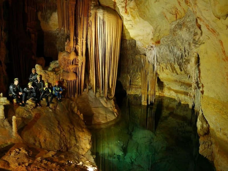 Estany d'en Mas: Coastal Hike, Abseil & Sea Cave Exploration - Cala Falcó and the choice of abseil or swim