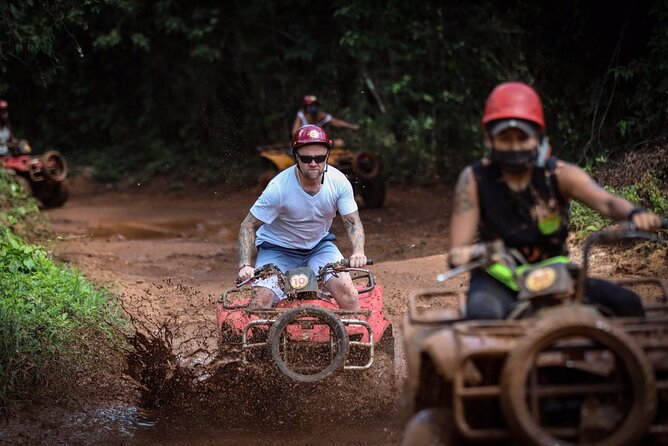 Extreme Horses Adventure with ATV, Ziplines & Cenote - ATVs through the Ruta de los Cenotes