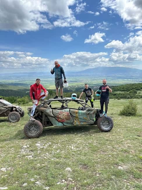 Extreme UTV 4x4 Tours near Sofia - Pickup from Sofia and the first safety briefing