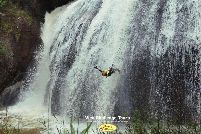 Extreme ZIPLINE 1500M & CANYONING in DA LAT - The 1,500-meter forest zipline