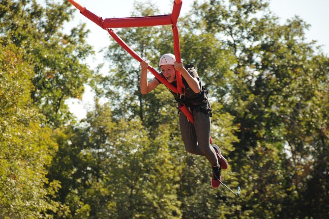 Family and Adventure park - Glavani Park - Taking on the 20-meter Quick Jump