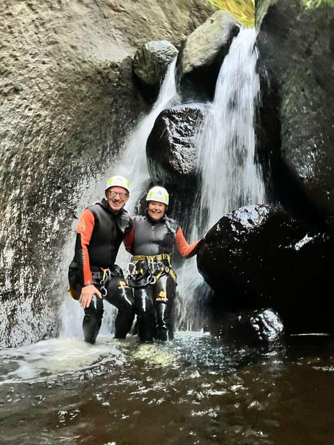 Flores: Canyoning with a Guide and Snack - Ilhéus Inferior - Guides who keep the mood calm