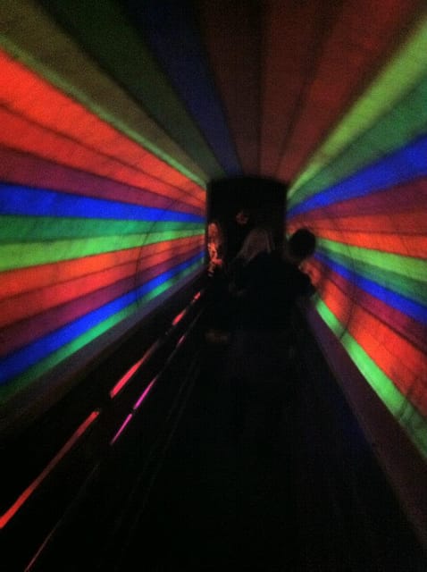 From Alcudia: Day Trip to Katmandu Adventure Park - Entering the upside-down House of Katmandu