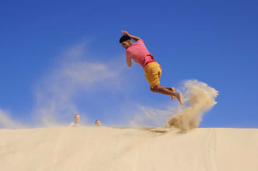 From Boa Vista: Sandboarding Adrenaline down the big Dunes - What the photographer adds to the experience