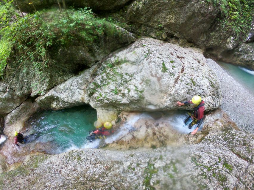 From Bovec: Half-Day Canyoning Tour in Soča Valley - Bigger features arrive near the end